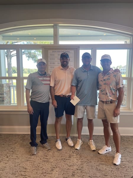 Guy Group at Golf Event